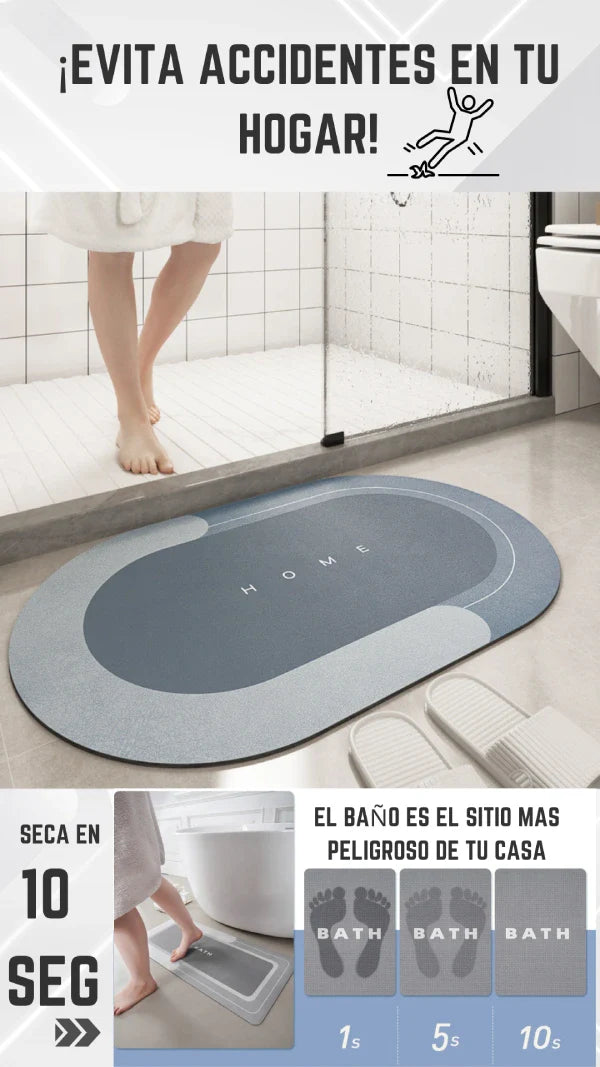 Alfombra Baño Super Absorbente ✨👣